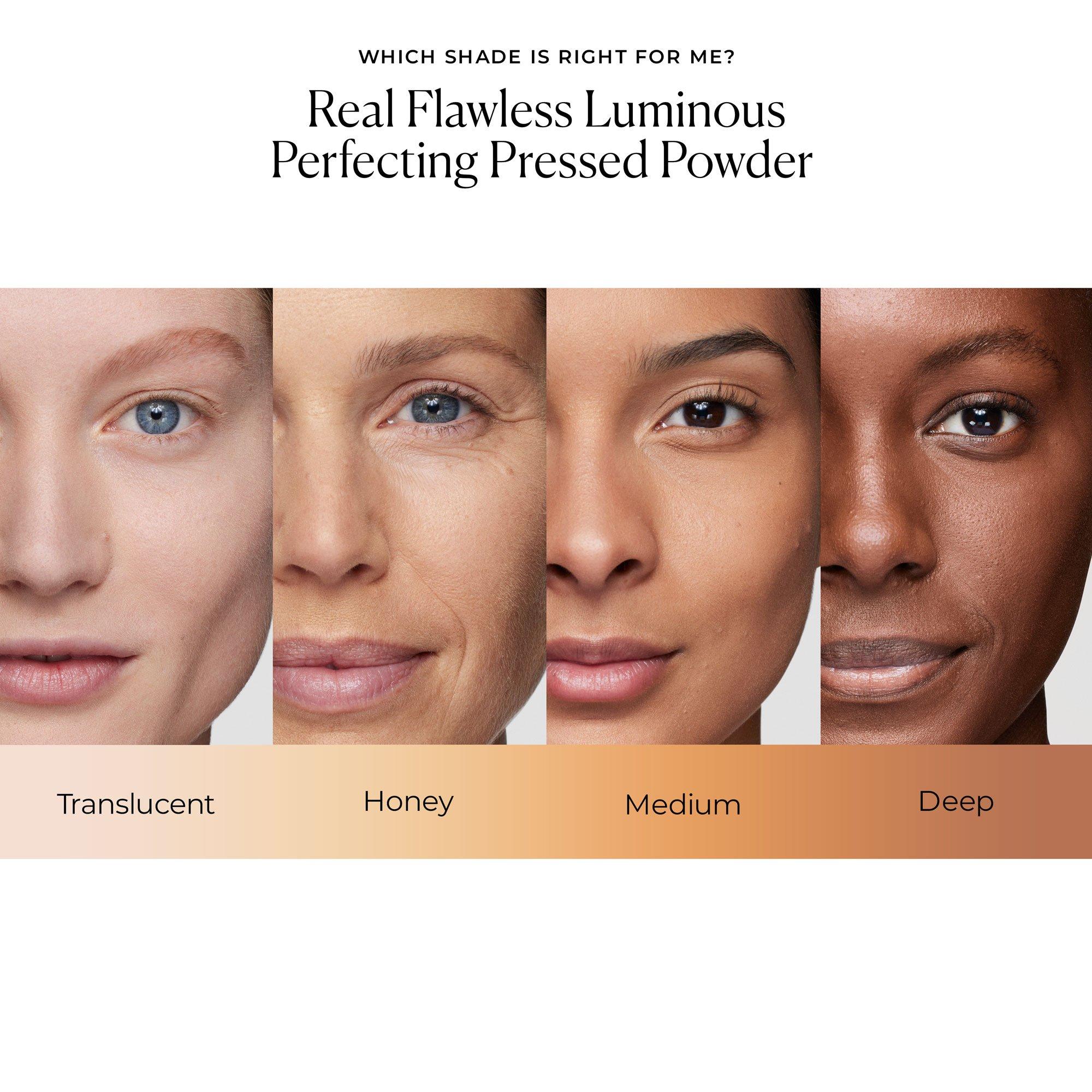 Trns Honey - Laura Mercier - Real Flawless Luminous Perfecting Pressed Powder - 6