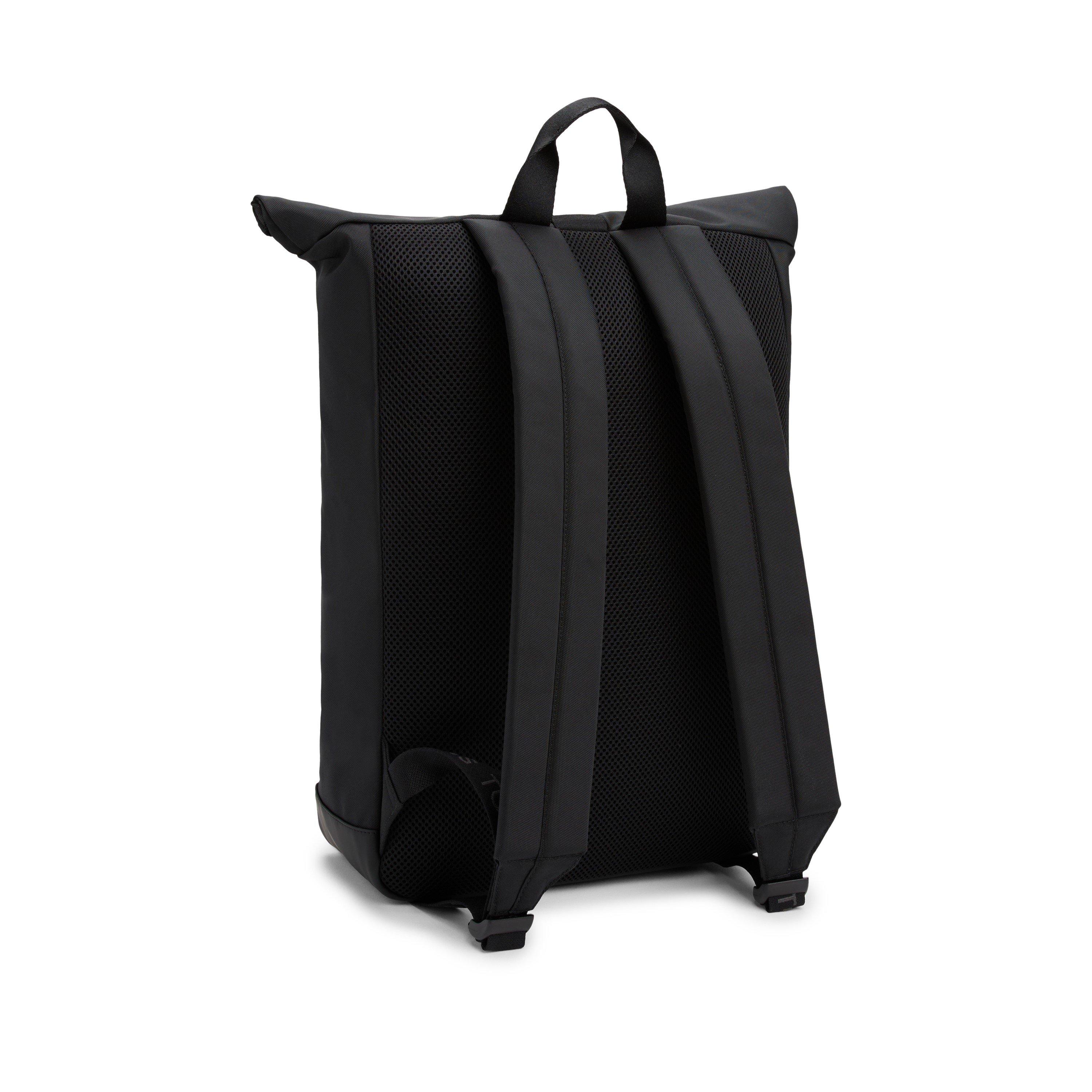 Black - Tommy Jeans - Men's Essential Daily Rolltop Backpack - 5