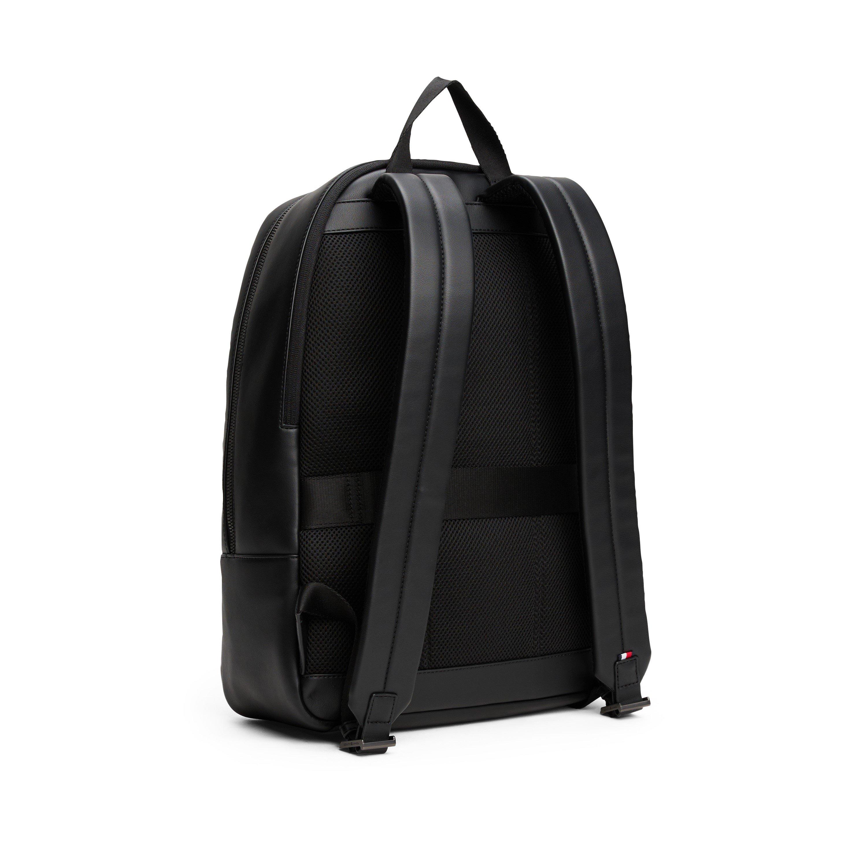 Black - Tommy Hilfiger - TH Monogram Backpack - 5