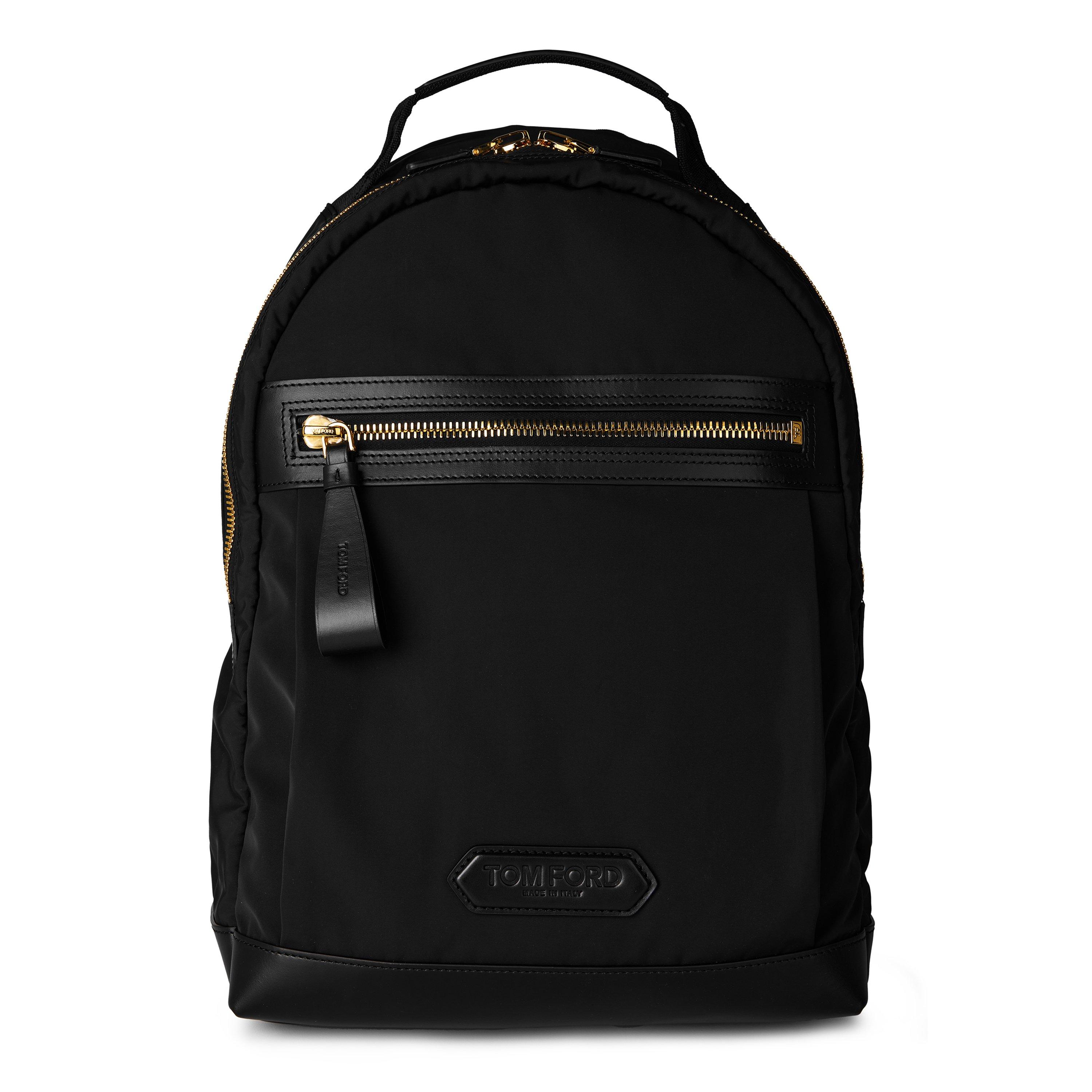 Black - Tom Ford - Logo Backpack - 1