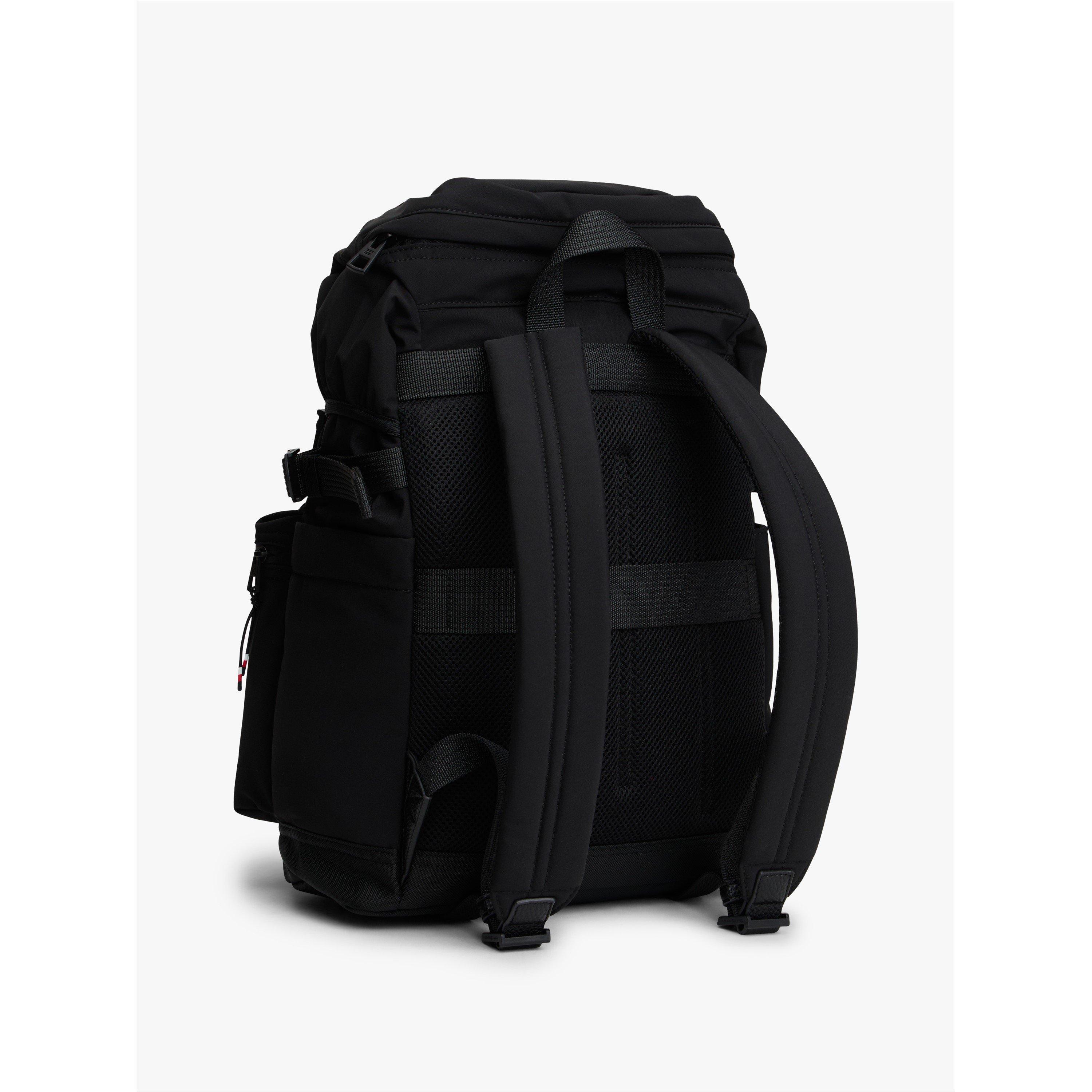 Noir - Tommy Hilfiger - Travel Backpack - 4