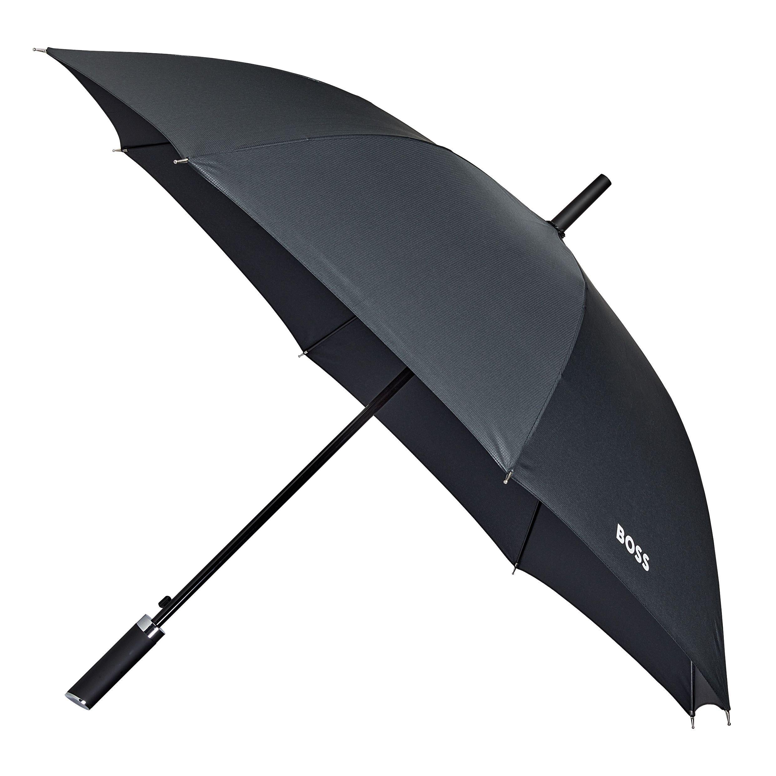 Black - Boss - Men's Loop Large Canopy Wind Resistant Umbrella - 1