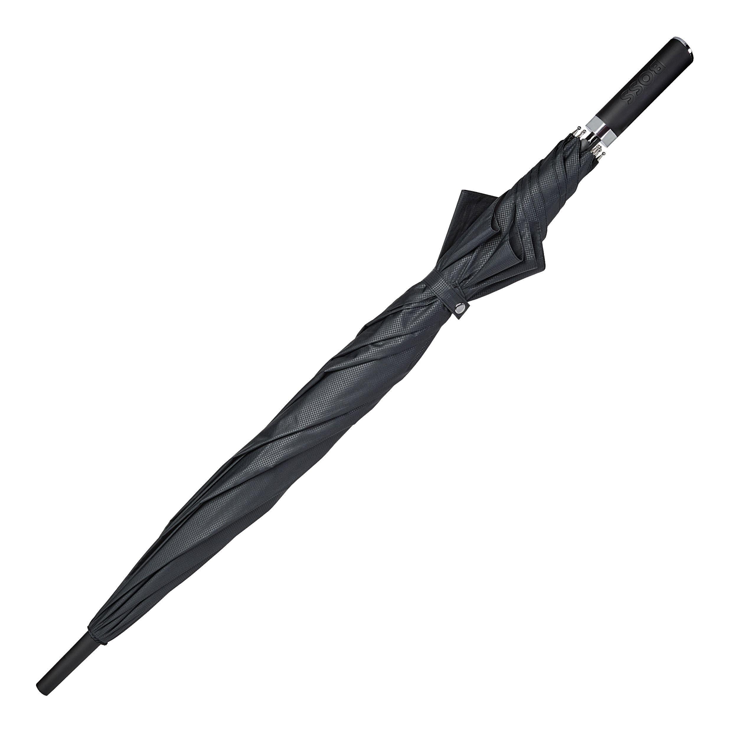 Black - Boss - Men's Extra Large Golf Umbrella - 5