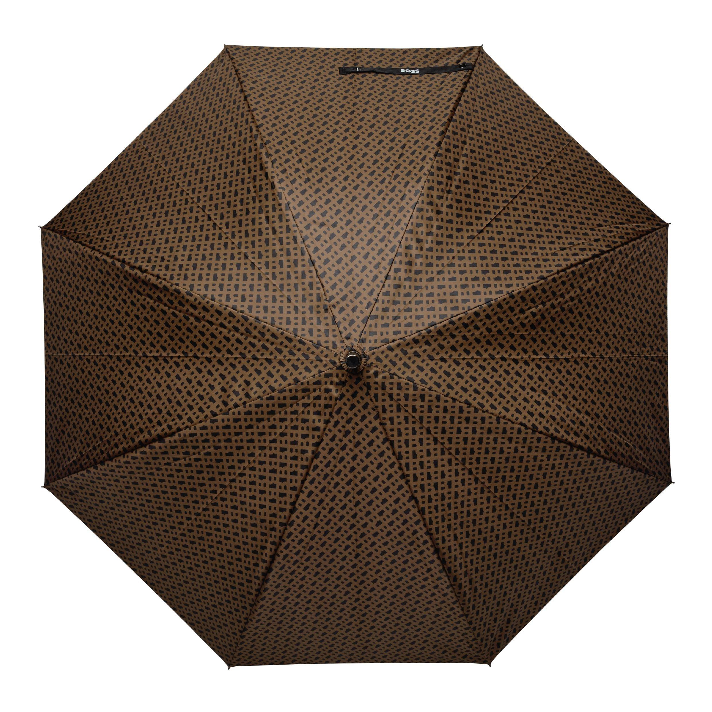 Black - Boss - Men's Mono Stylish Design Umbrella - 2