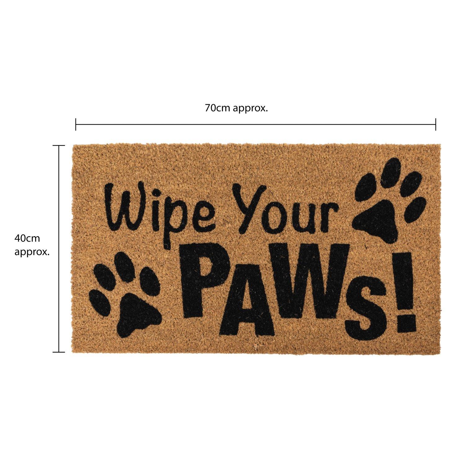 Multi - JVL - JVL Latex Coir - Wipe Your Paws 40x70cm - 15