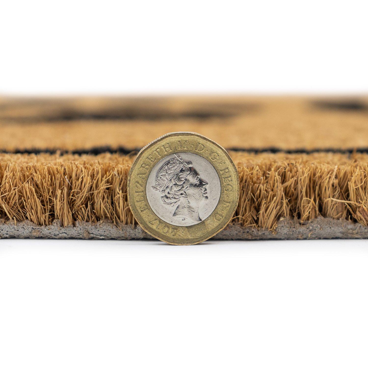 Multi - JVL - JVL Latex Coir - Woof 40x70cm - 4