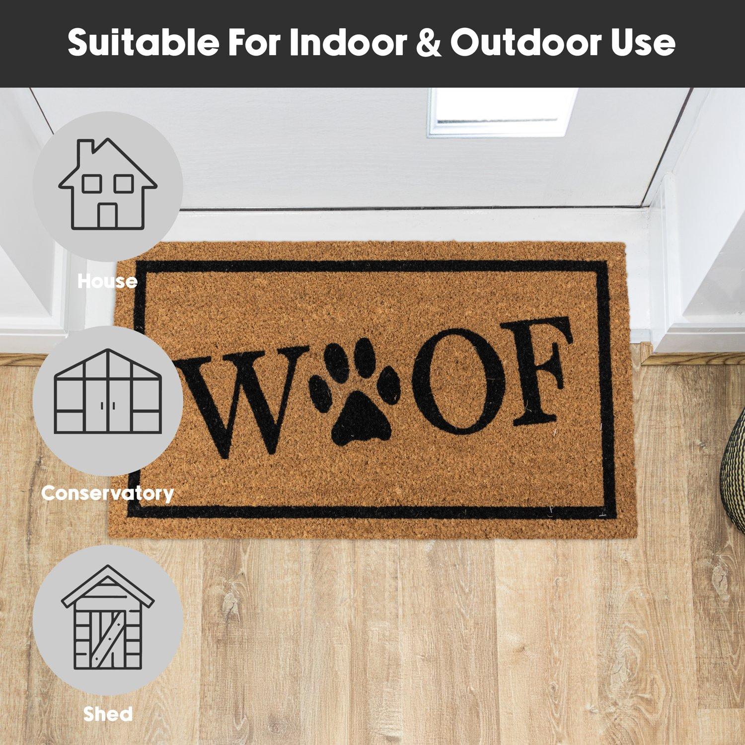 Multi - JVL - JVL Latex Coir - Woof 40x70cm - 9