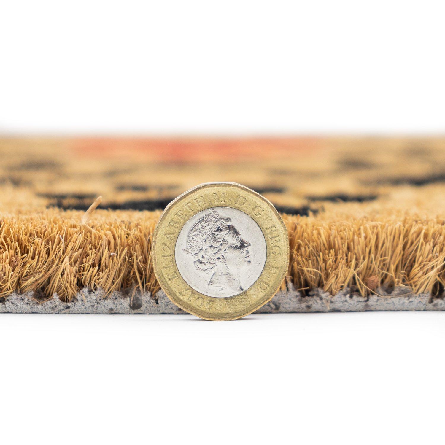 Multi - JVL - JVL Latex Coir - Heart Paws 40x70cm - 4