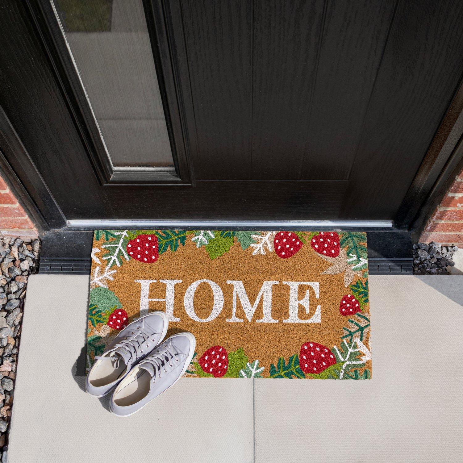 Multi - JVL - JVL Latex Coir - Strawberry Fields 40x70cm - 11