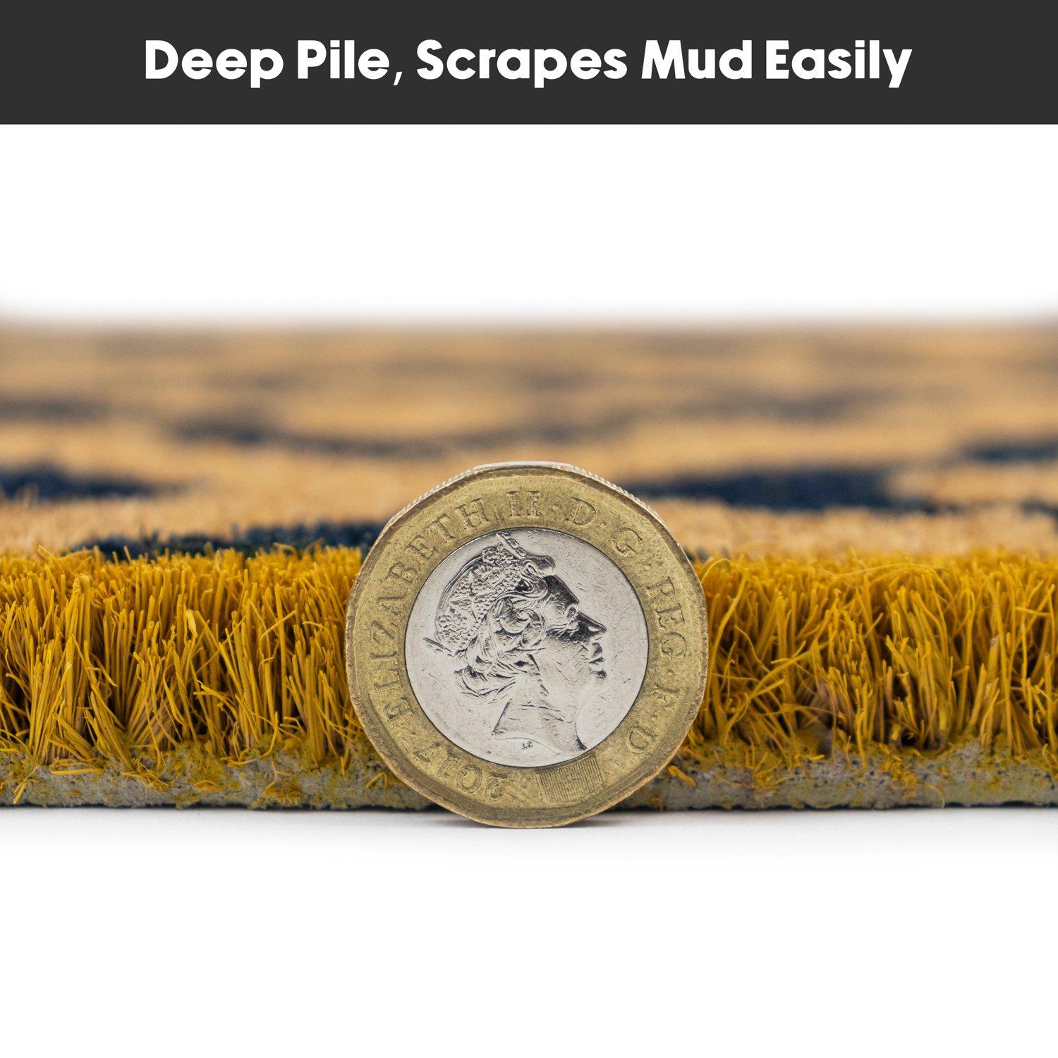 Multi - JVL - JVL Latex Coir - Vintage 40x70cm - 7