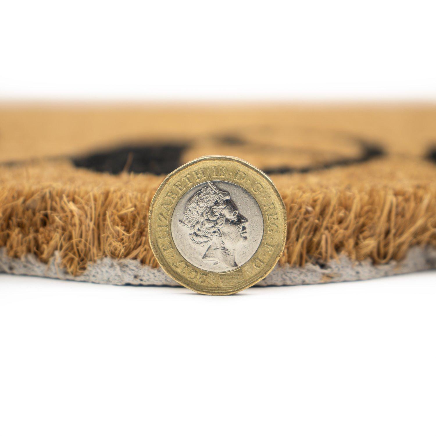 Multi - JVL - JVL Latex Shaped Coir - Welcome 40x70cm - 4