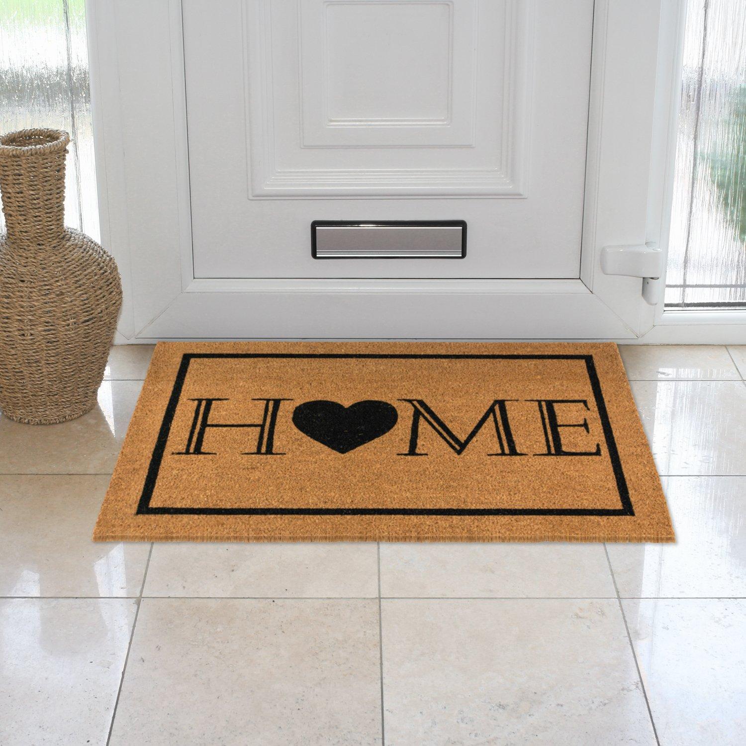 Multi - JVL - JVL Latex  Coir - Heart Home 60x90cm - 12