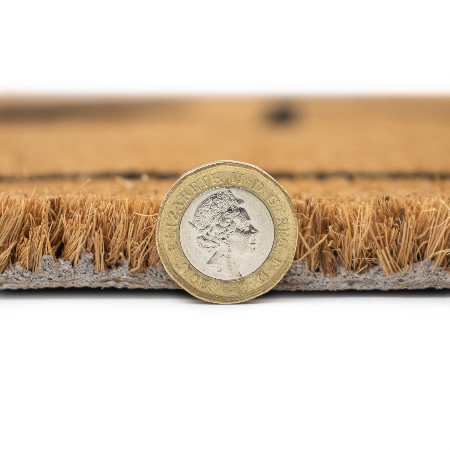 Multi - JVL - JVL Latex  Coir - Heart Home 60x90cm - 4