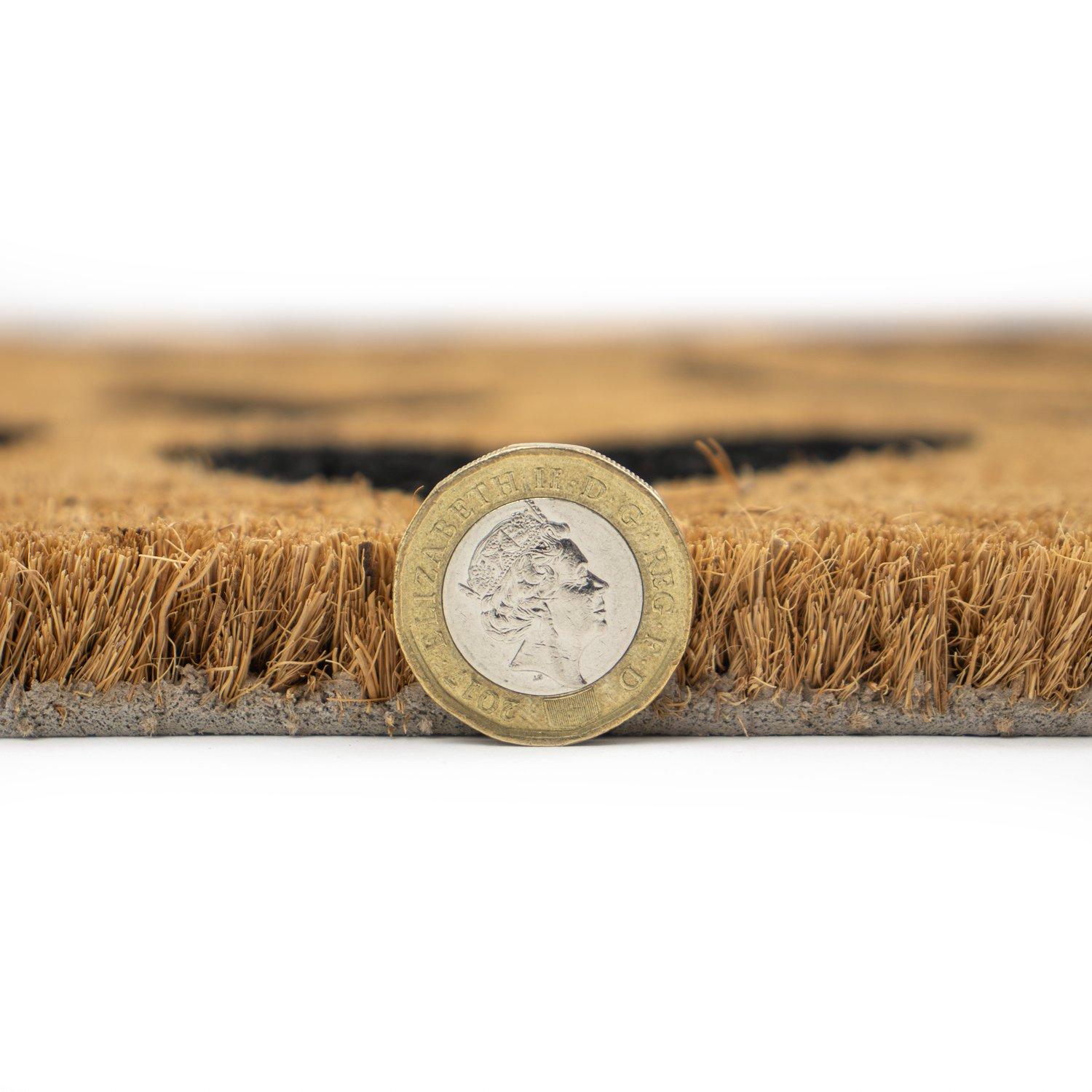 Multi - JVL - JVL Latex Coir - Hearts 40x70cm - 4