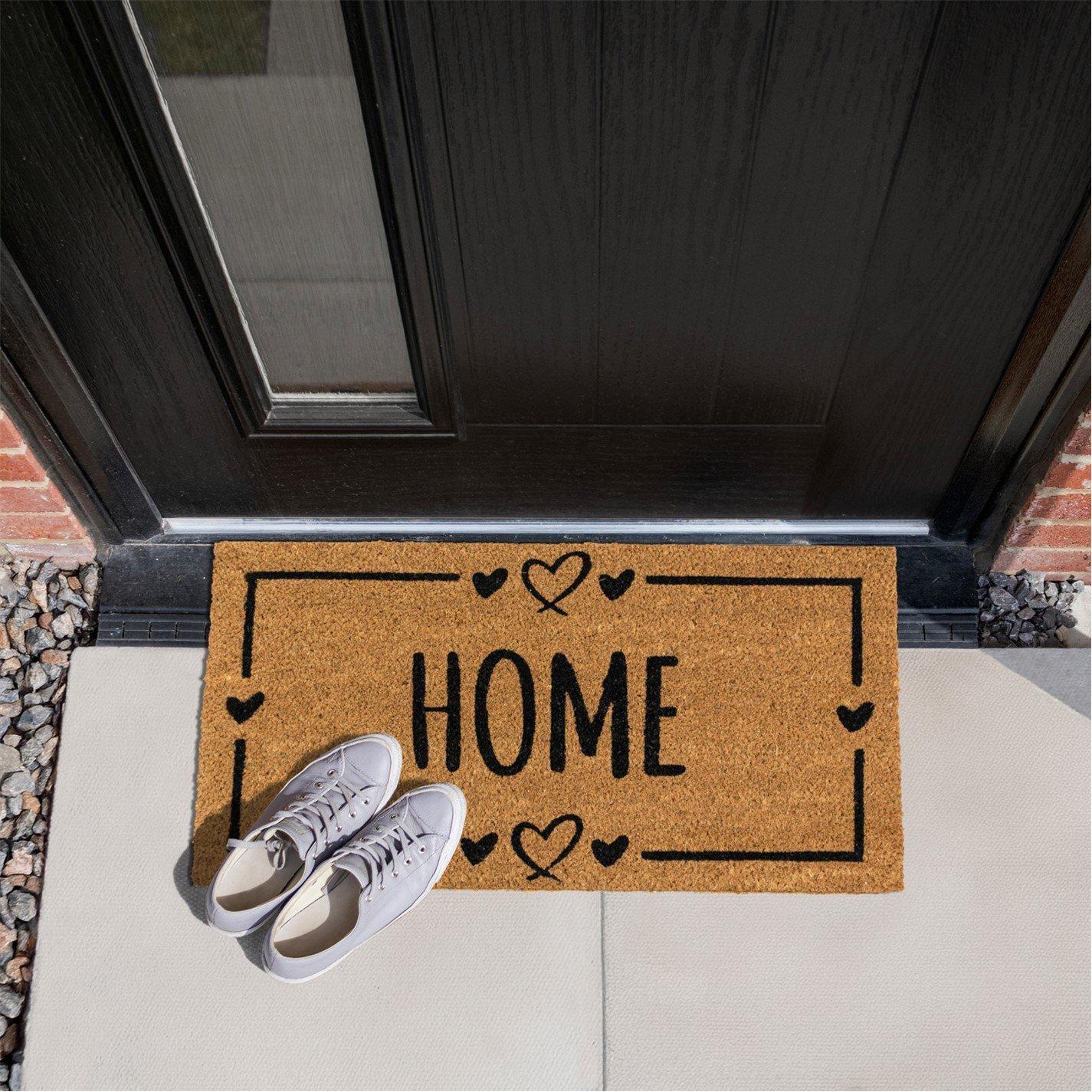 Multi - JVL - Latex Coir - Home Hearts 40x70cm - 1