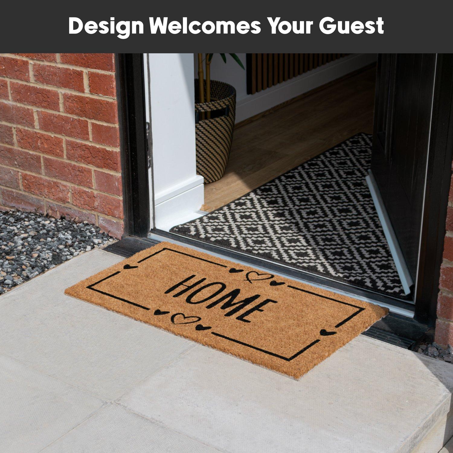 Multi - JVL - JVL Latex Coir - Home Hearts 40x70cm - 6