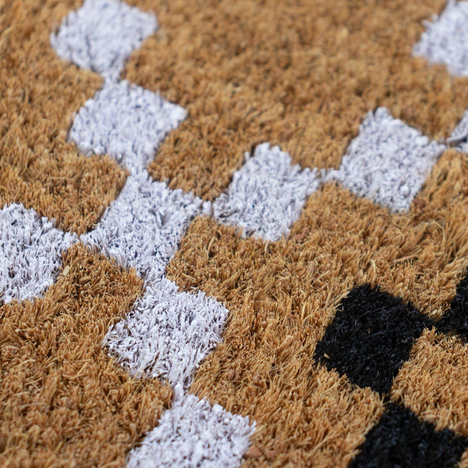 Multi - JVL - JVL Latex Coir - Diamond Pixel 45x75cm - 3