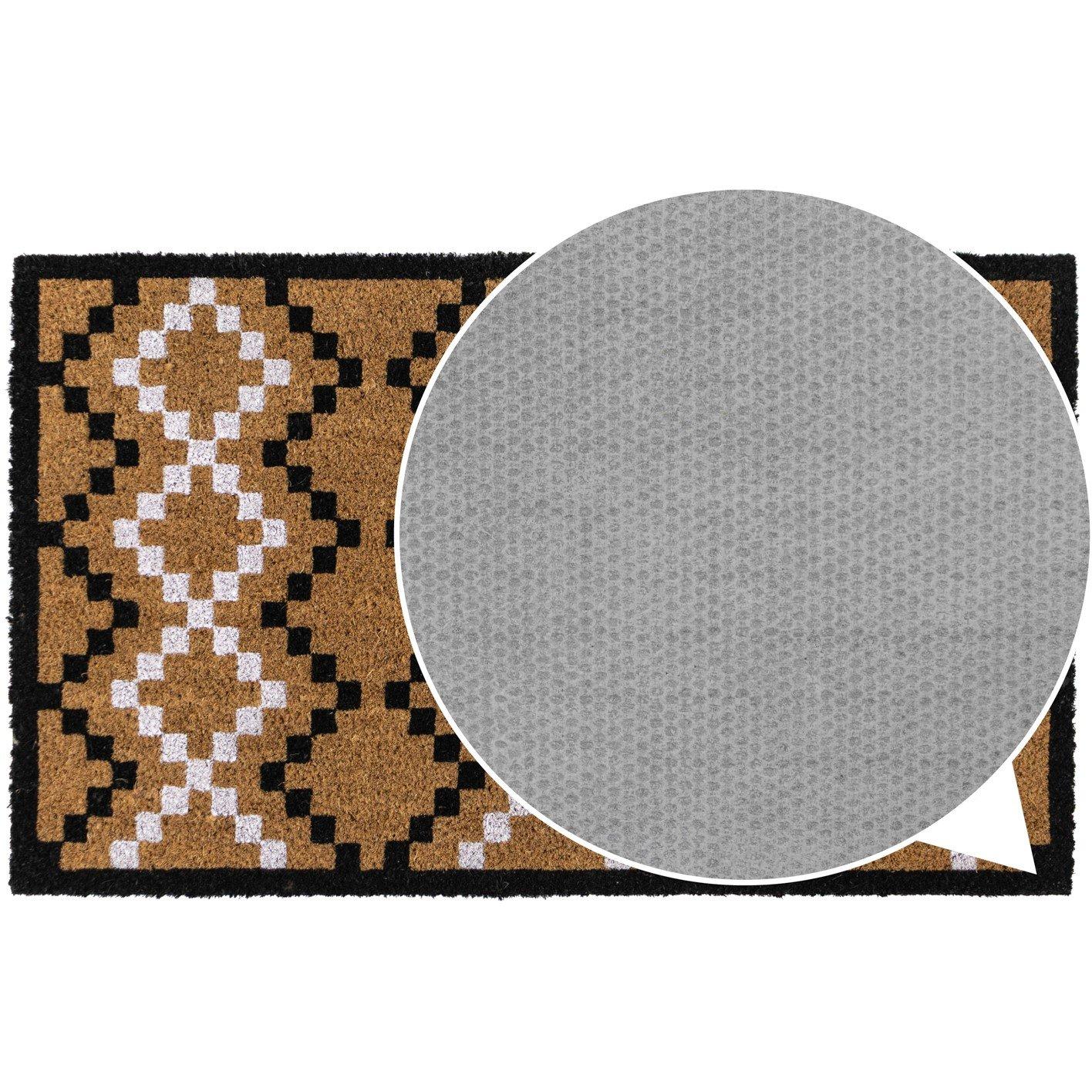 Multi - JVL - JVL Latex Coir - Diamond Pixel 45x75cm - 5