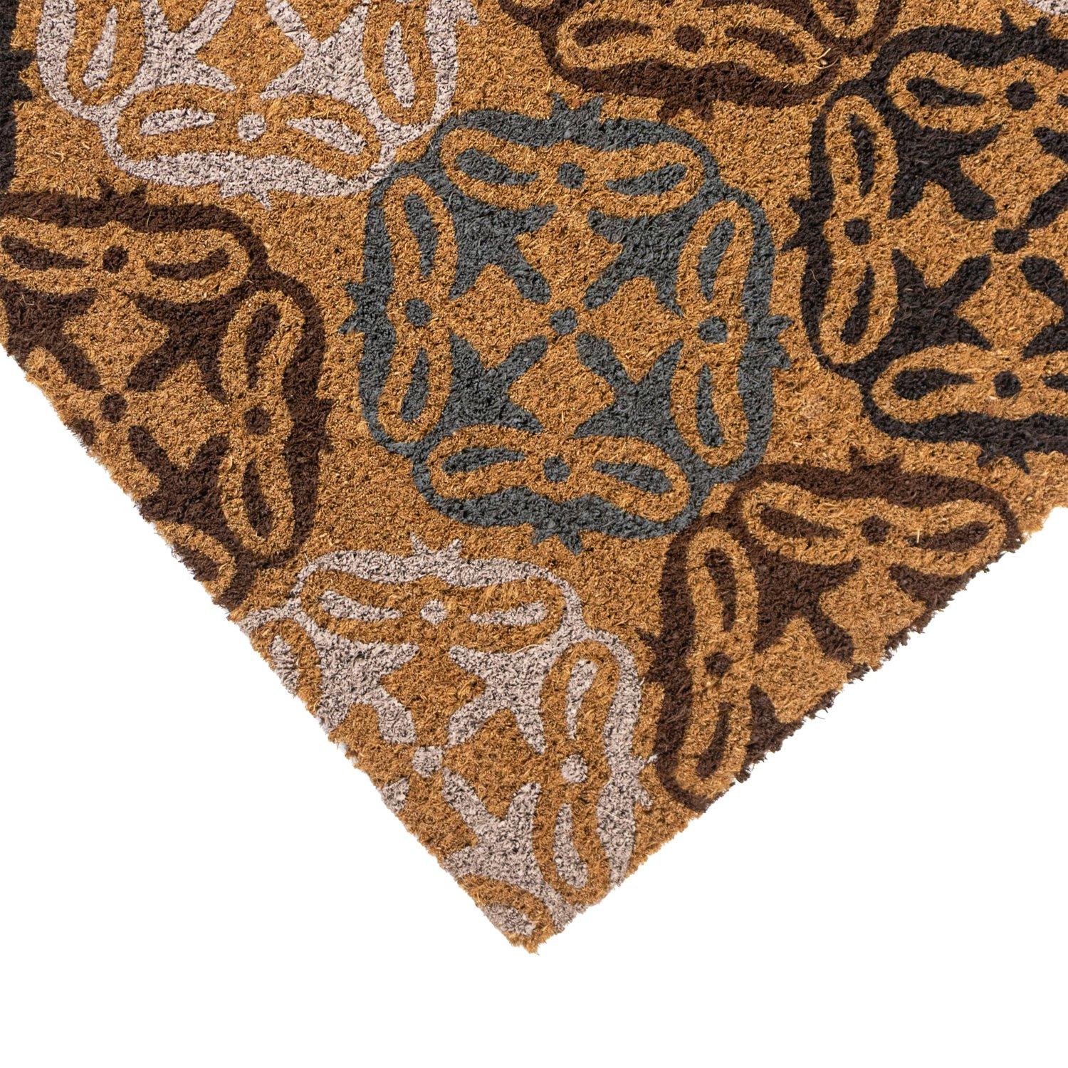 Multi - JVL - JVL Latex Coir - Tiles 45x75cm - 2