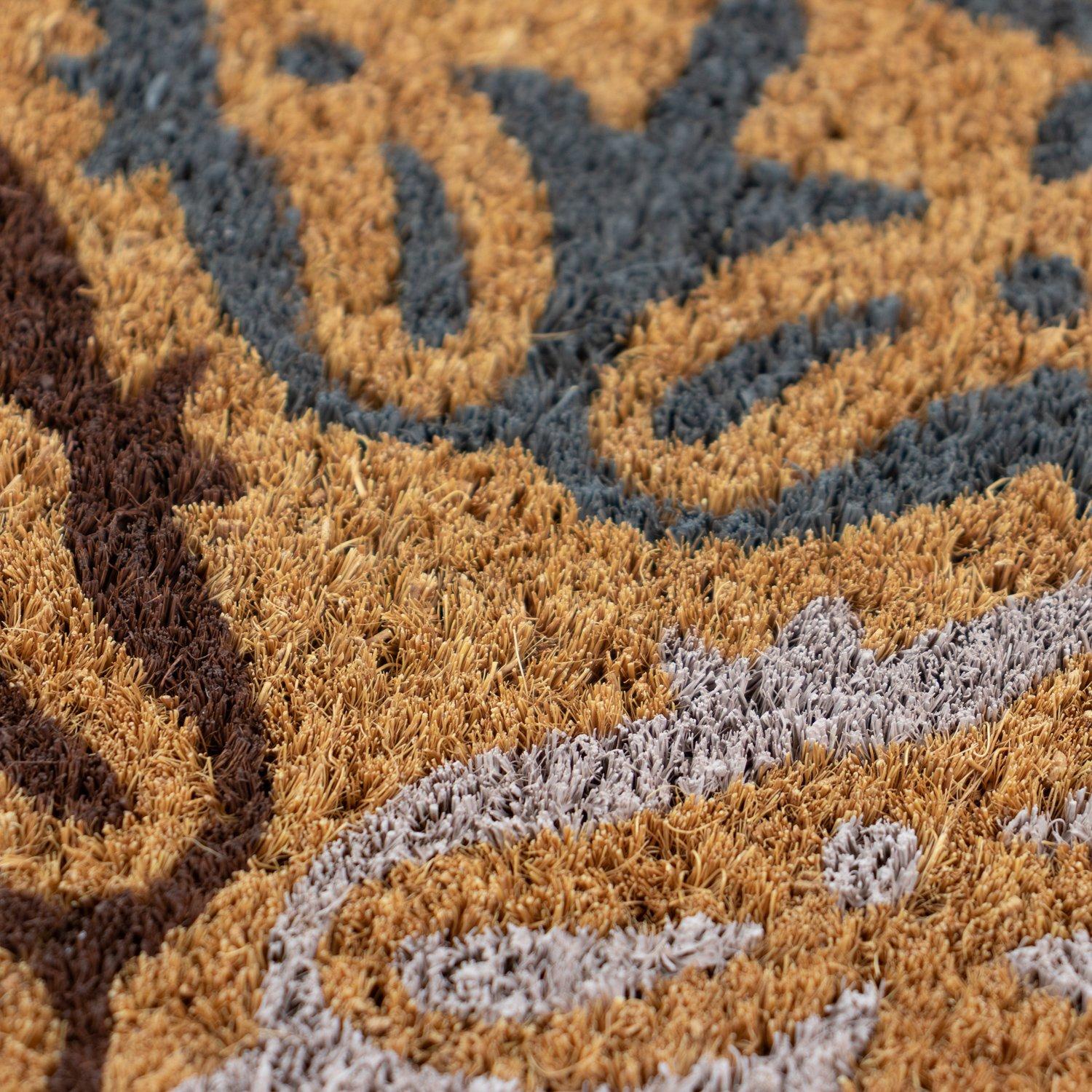 Multi - JVL - JVL Latex Coir - Tiles 45x75cm - 3