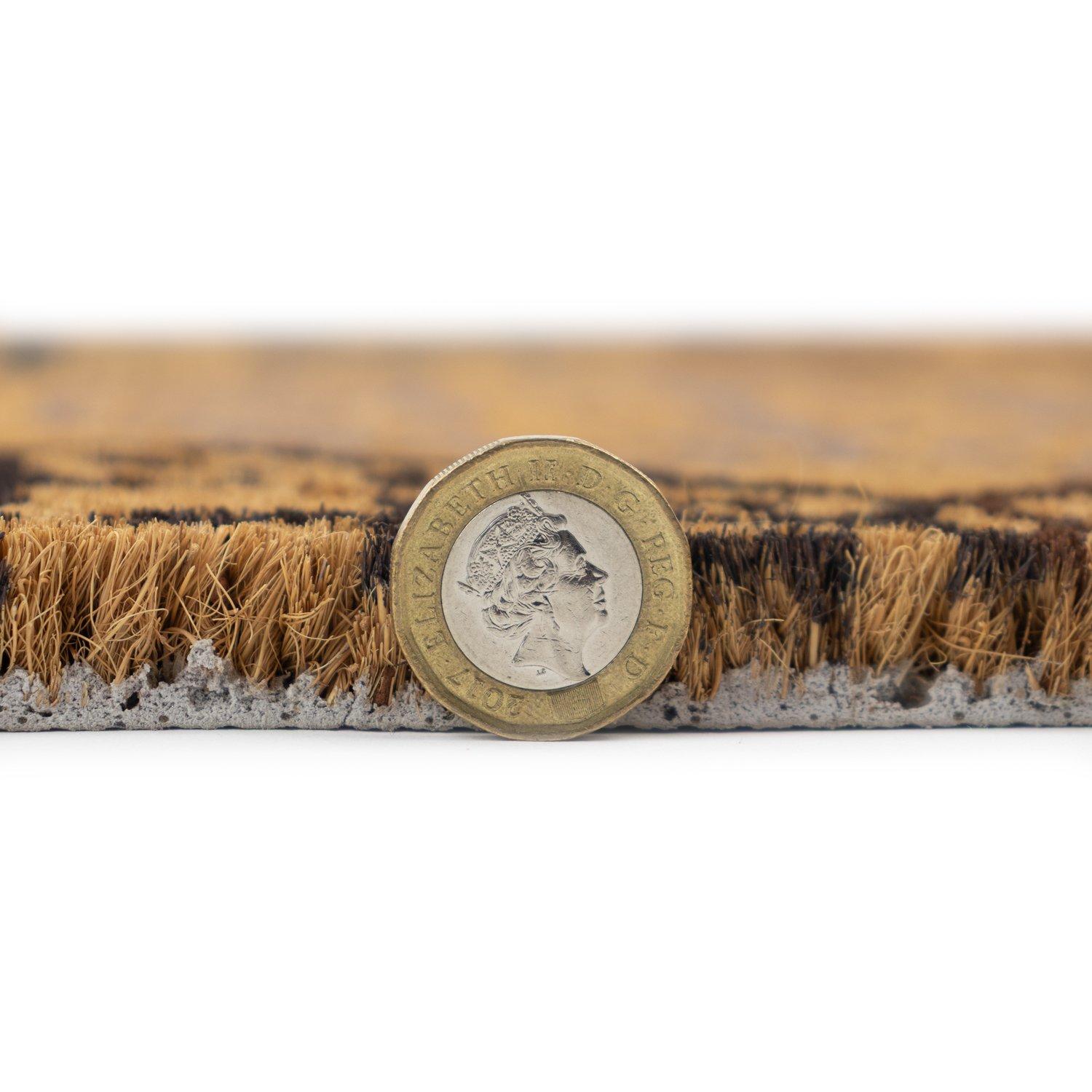 Multi - JVL - JVL Latex Coir - Tiles 45x75cm - 4