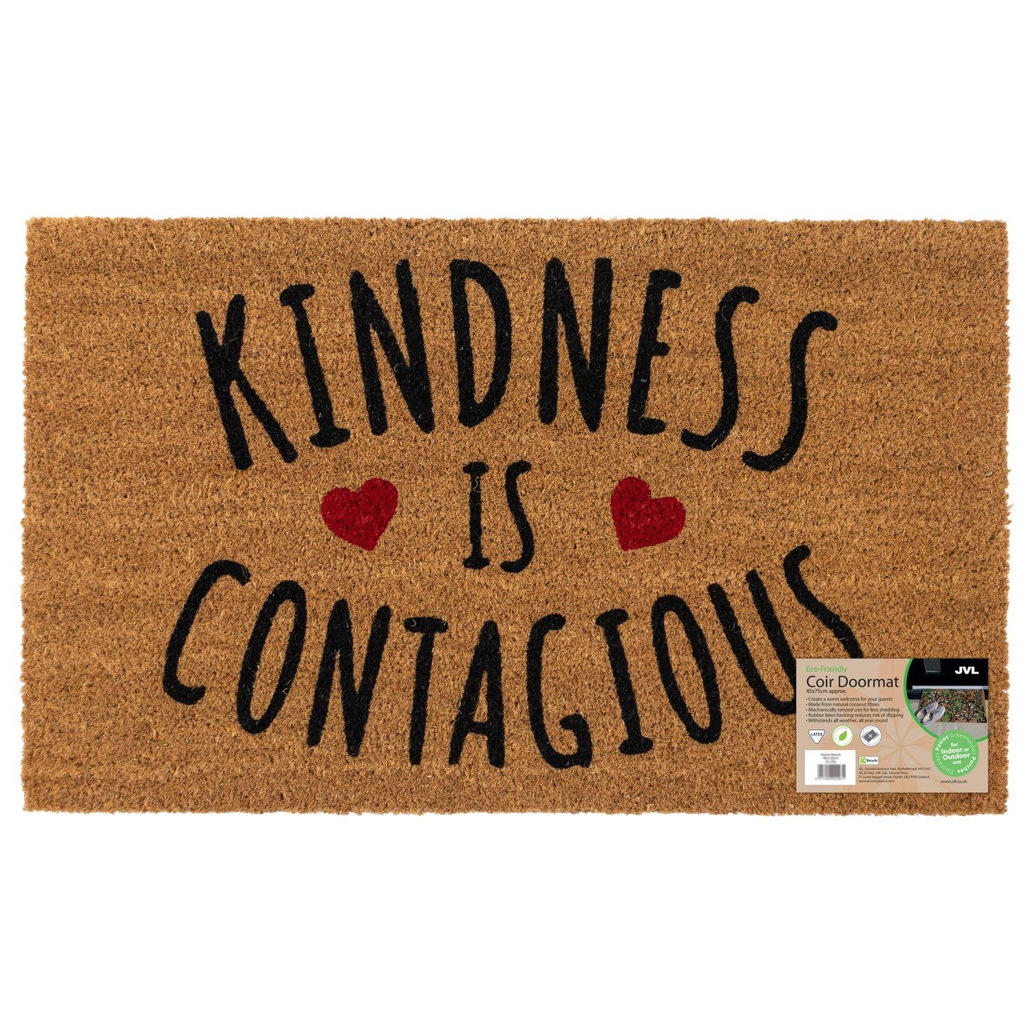 Multi - JVL - JVL Latex Coir - Kindness 45x75cm - 13