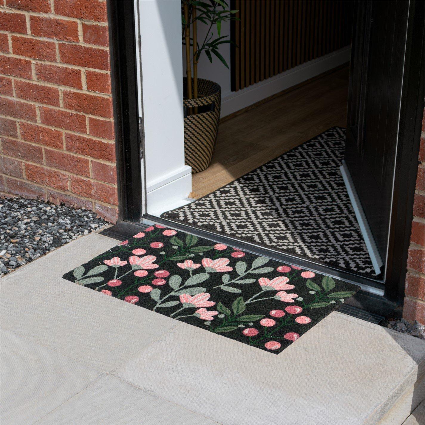 Jvl  Latex Coir - Floral 45X75cm - 