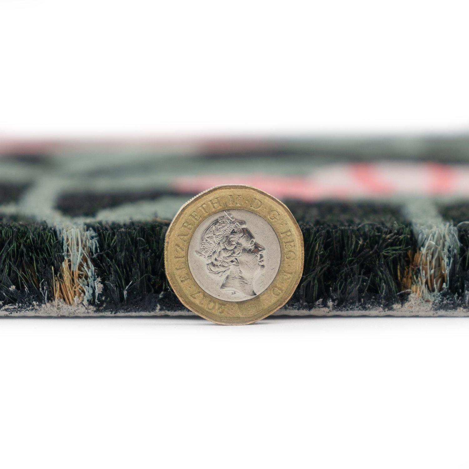 Multi - JVL - JVL Latex Coir - Floral 45x75cm - 4