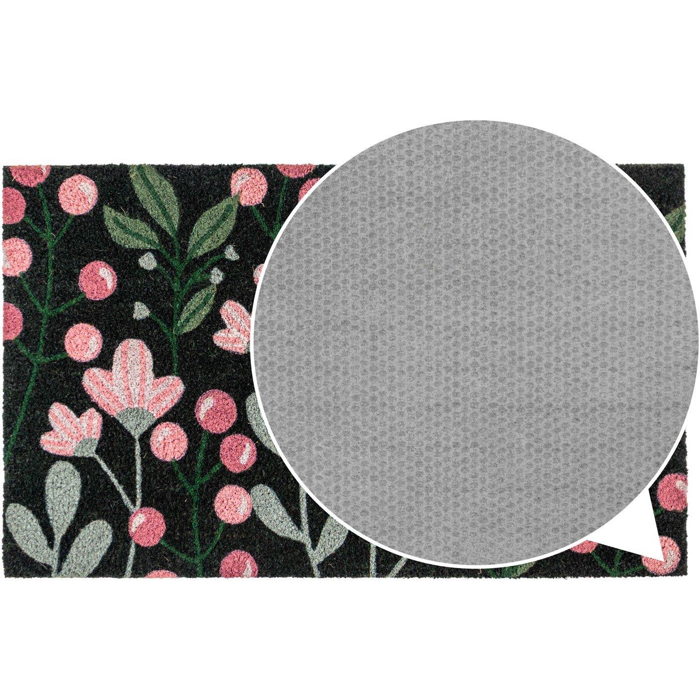 Multi - JVL - JVL Latex Coir - Floral 45x75cm - 5