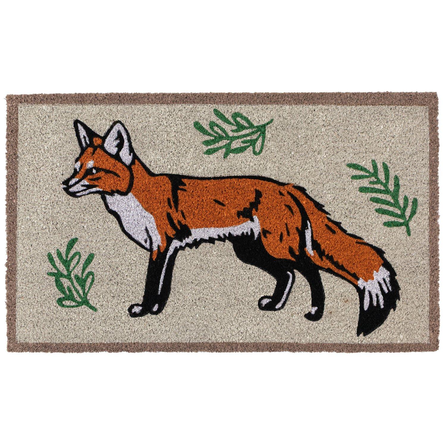 Multi - JVL - JVL Latex Coir - Fox 45x75cm - 1