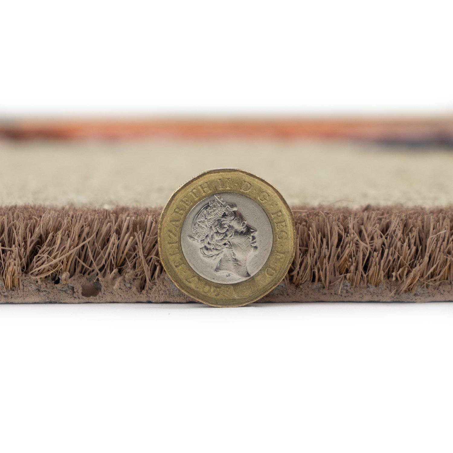 Multi - JVL - JVL Latex Coir - Fox 45x75cm - 4