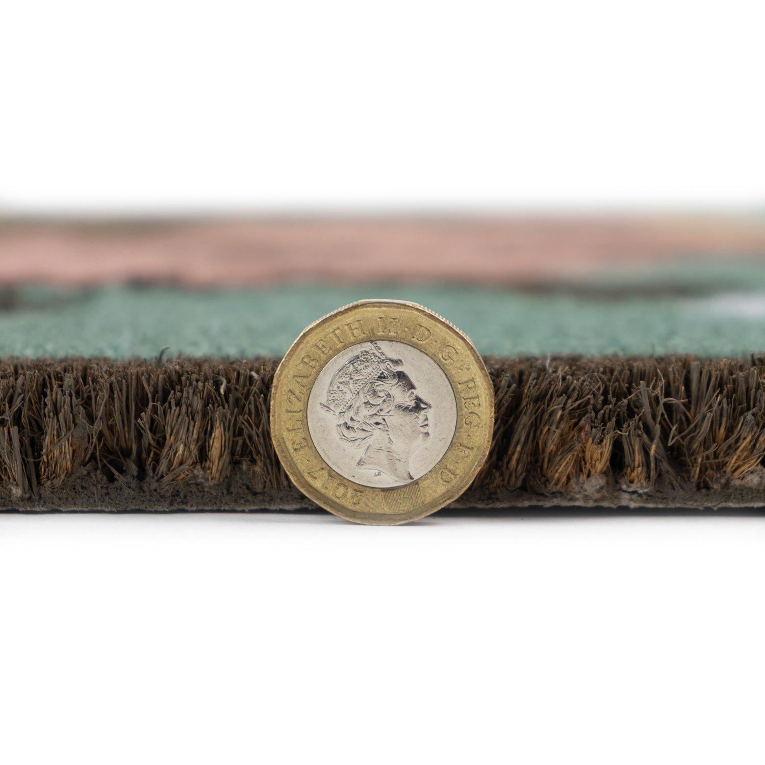 Multi - JVL - JVL Latex Coir - Hedgehog 45x75cm - 4