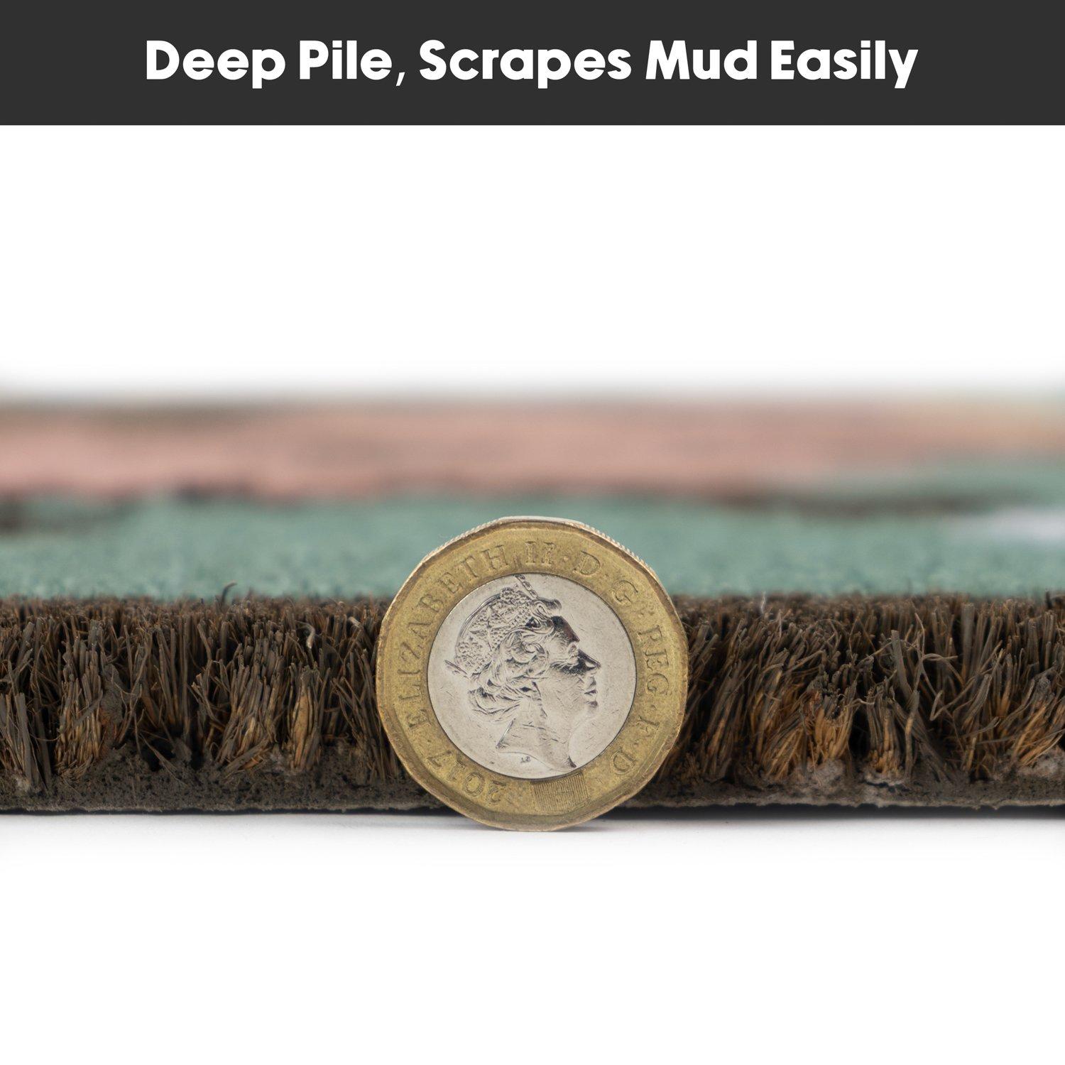 Multi - JVL - JVL Latex Coir - Hedgehog 45x75cm - 7