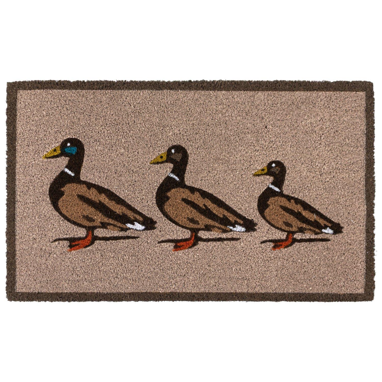 Multi - JVL - JVL Latex Coir - Ducks 45x75cm - 1
