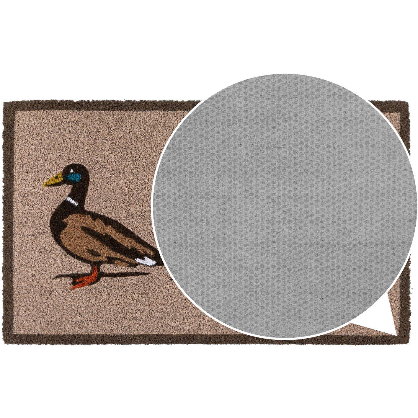 Multi - JVL - JVL Latex Coir - Ducks 45x75cm - 5