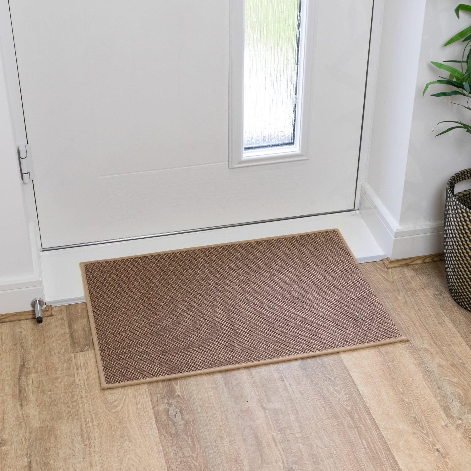 Beige - JVL - JVL Antarra Machine Washable Entrance Doormat and - 9