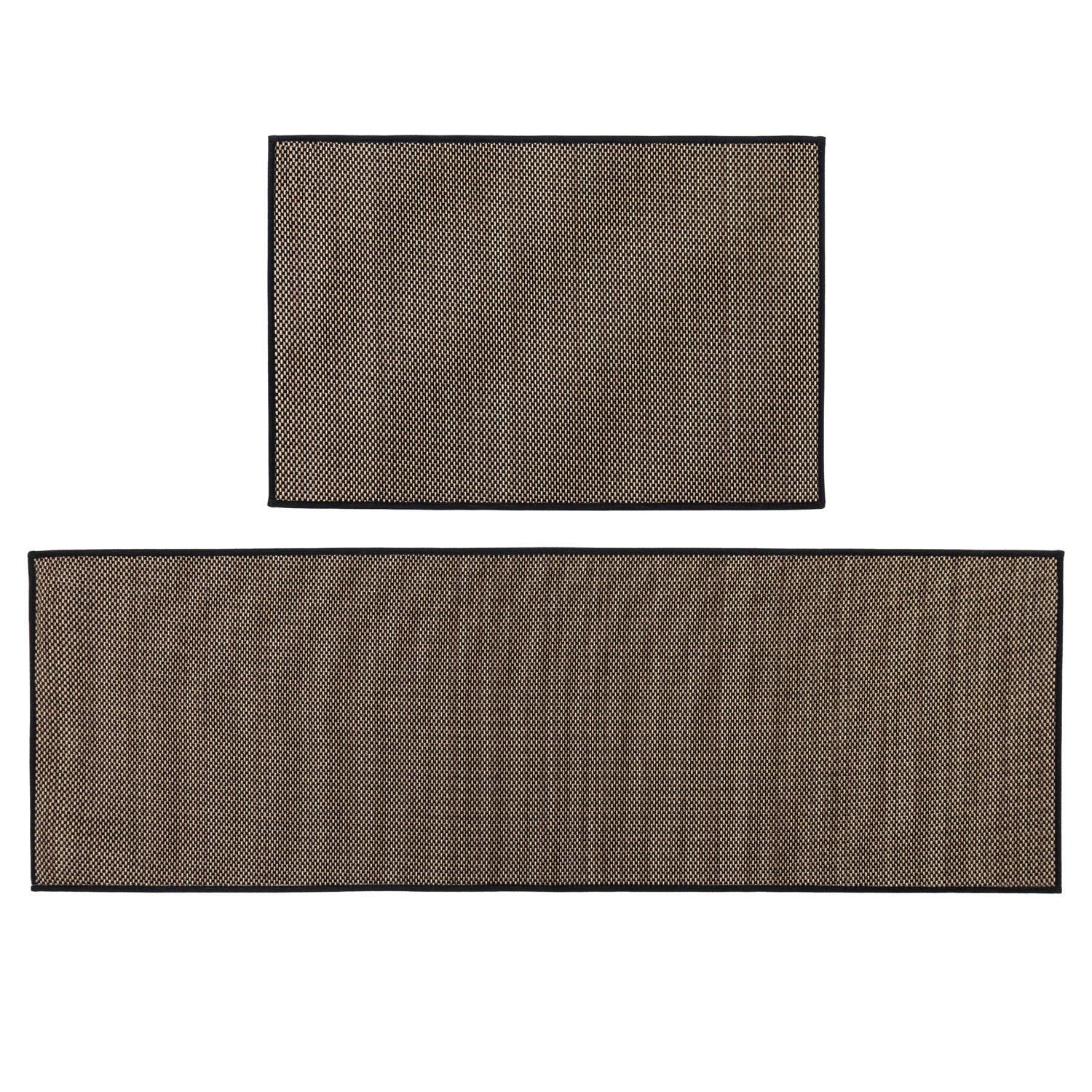 Brown - JVL - Antarra Machine Washable Entrance Doormat and - 1