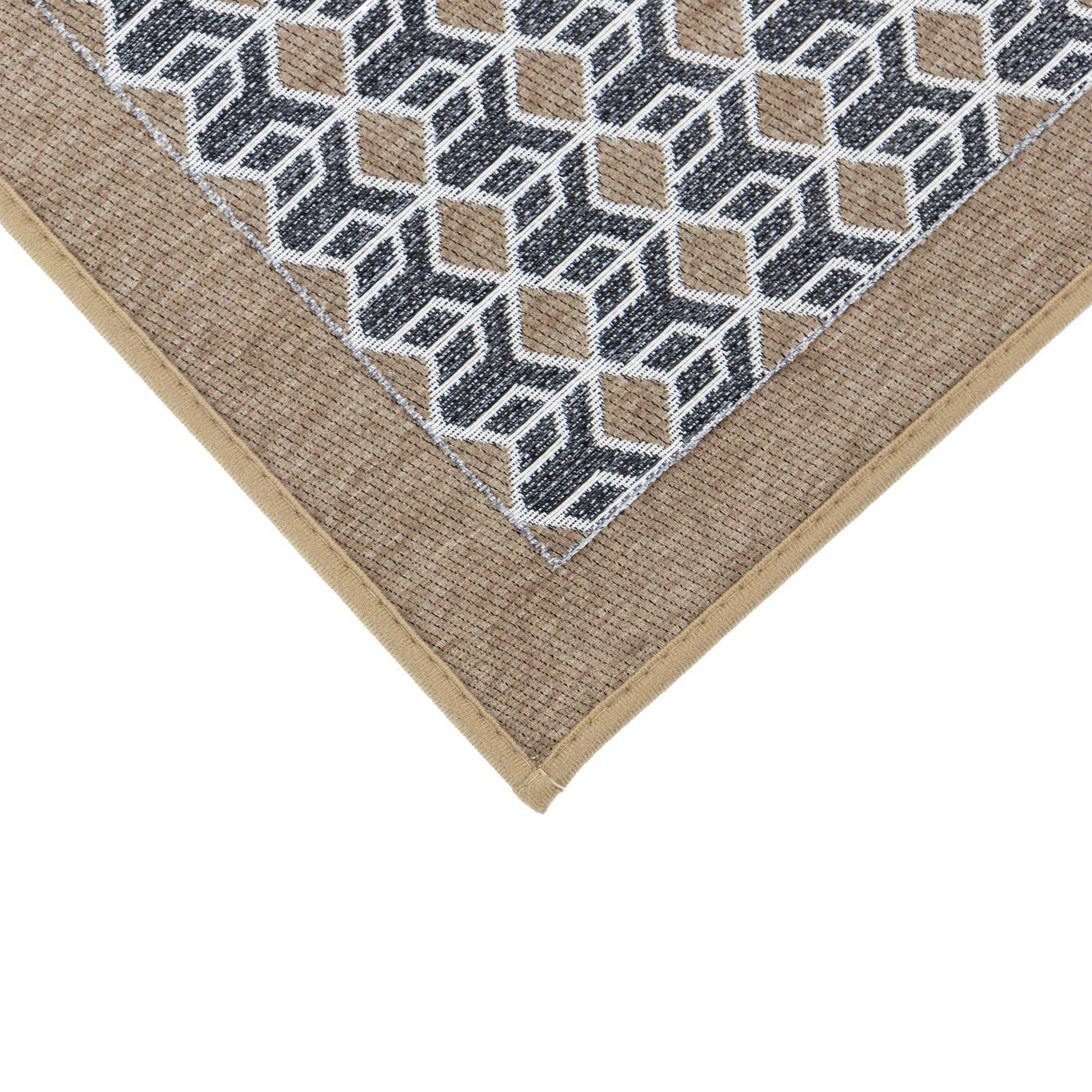 Beige - JVL - JVL Allure Machine Washable Entrance Doormat and R - 4