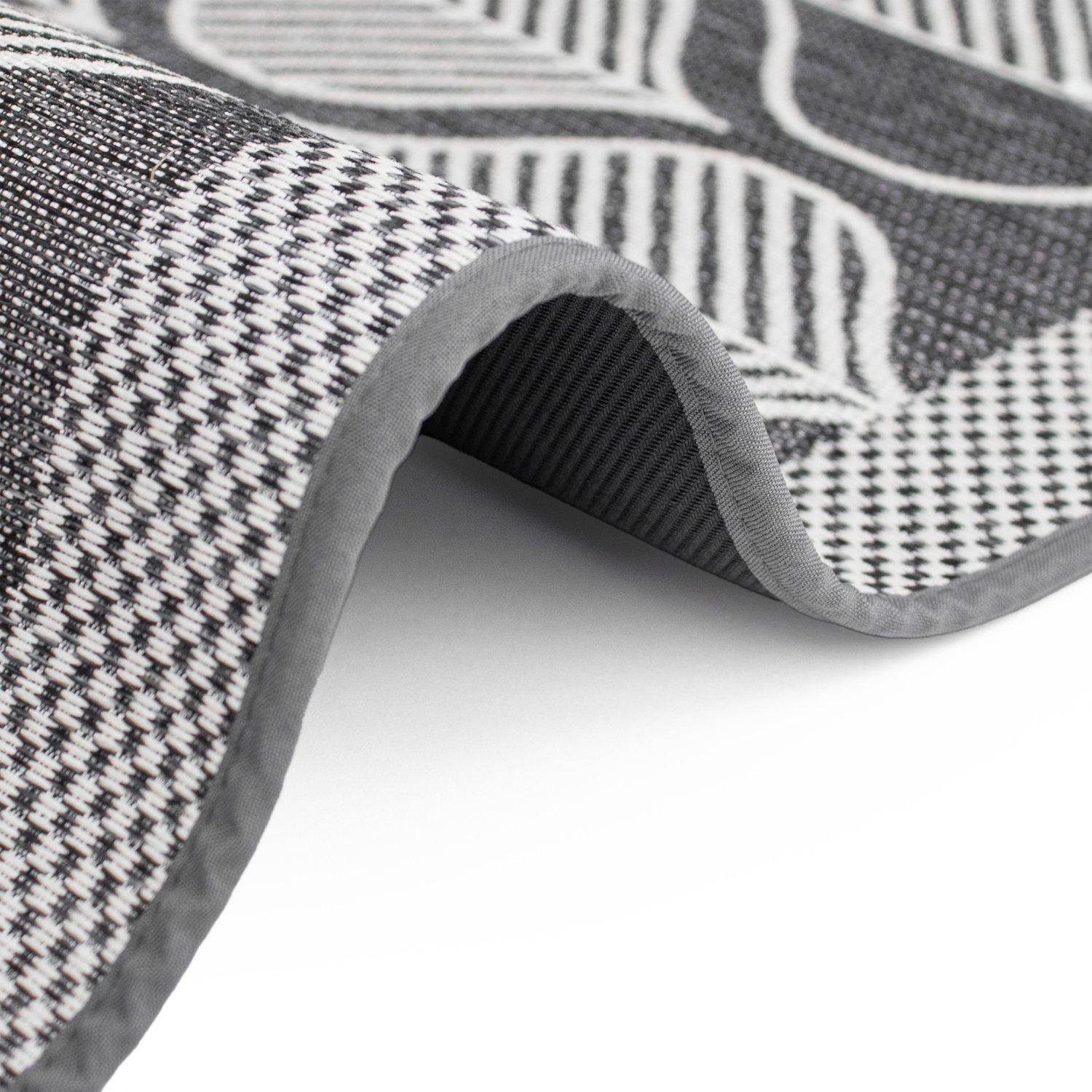Grey - JVL - JVL Expression Machine Washable Entrance Doormat a - 4