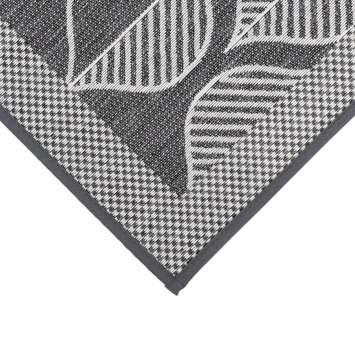 Grey - JVL - JVL Expression Machine Washable Entrance Doormat a - 5