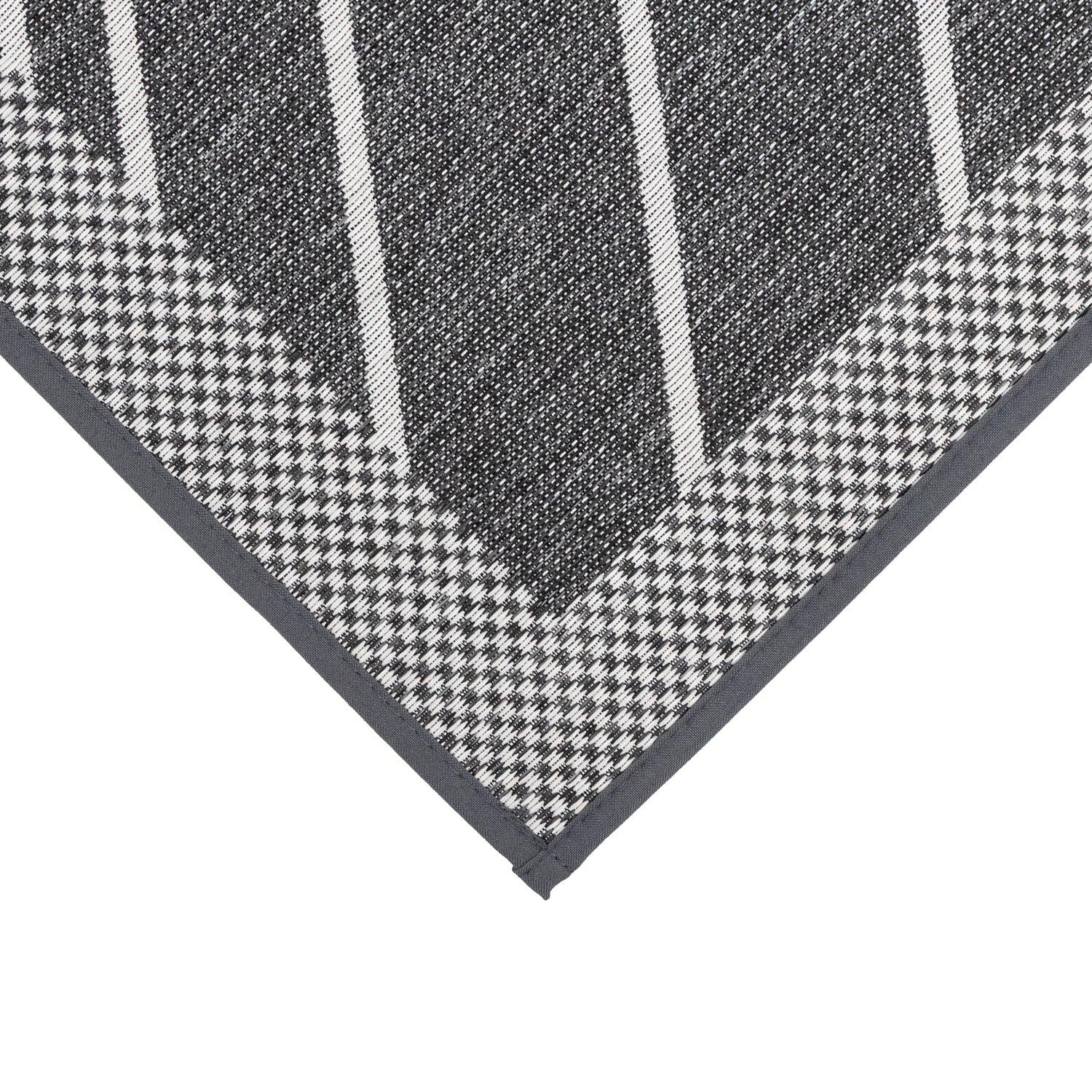 Grey - JVL - JVL Expression Machine Washable Entrance Doormat a - 5