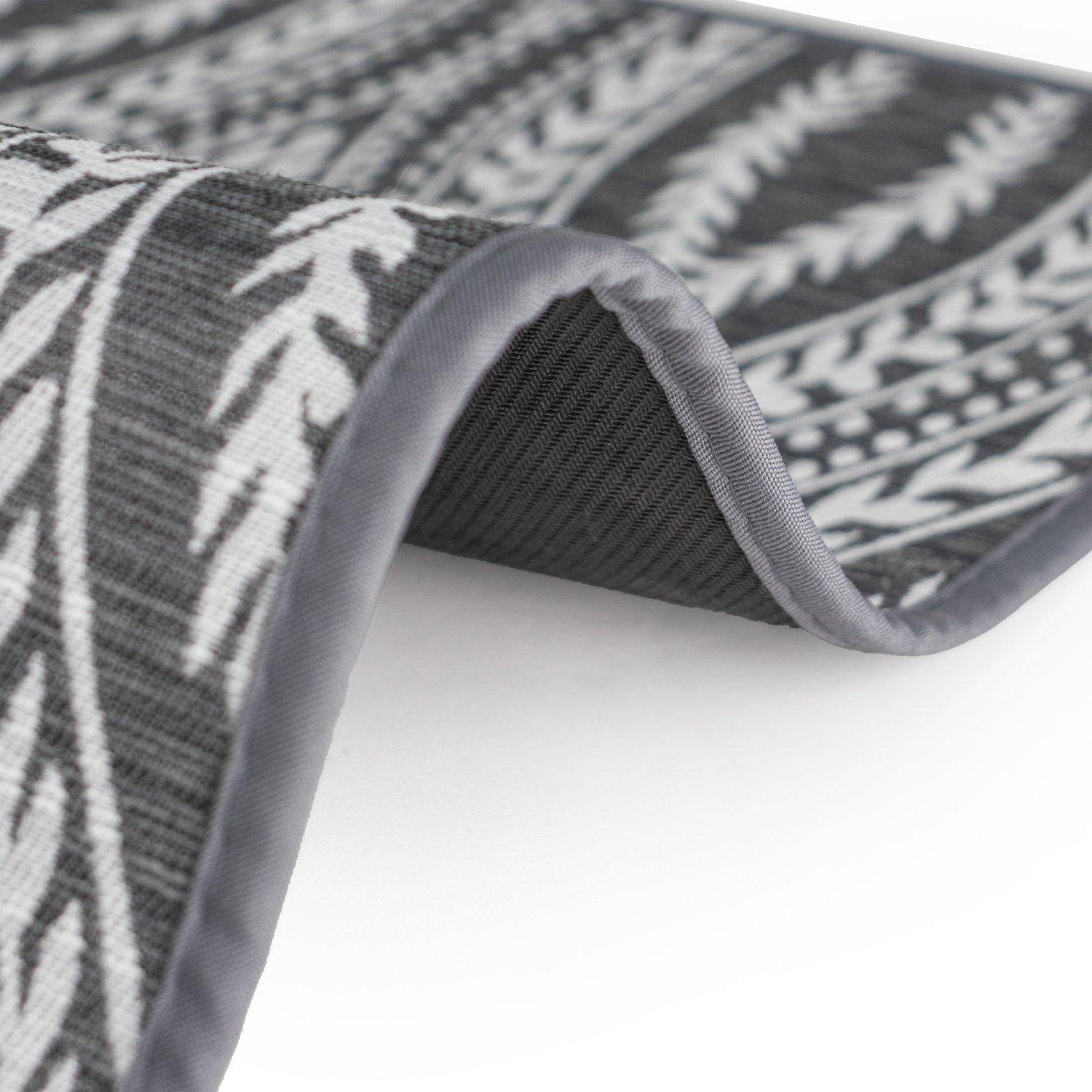 Grey - JVL - Harmony Machine Washable Entrance Doormat and - 4