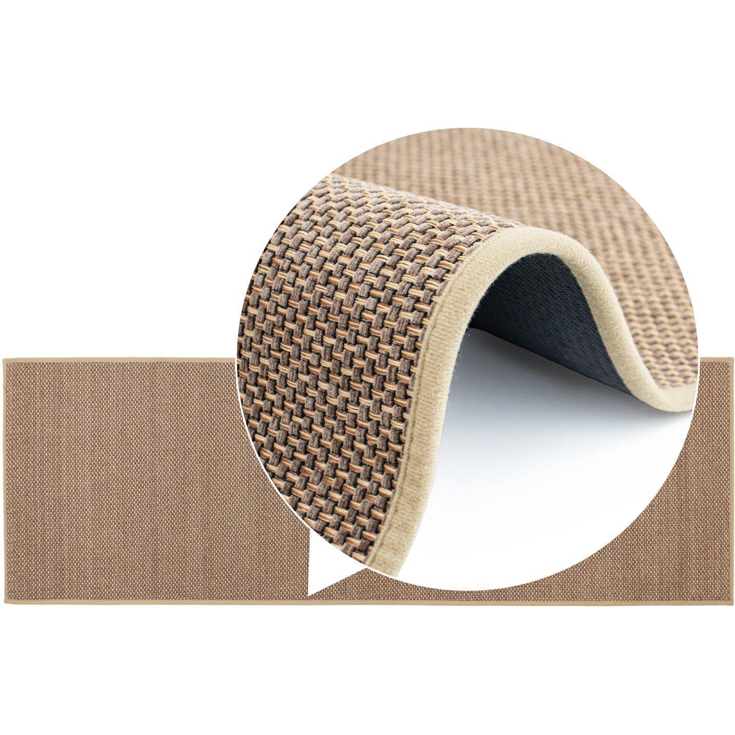 Beige - JVL - JVL Antarra Machine Washable Entrance Runner - 7