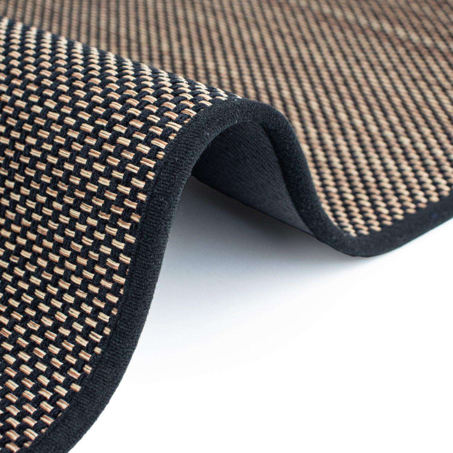 Brown - JVL - Antarra Machine Washable Entrance Runner - 6