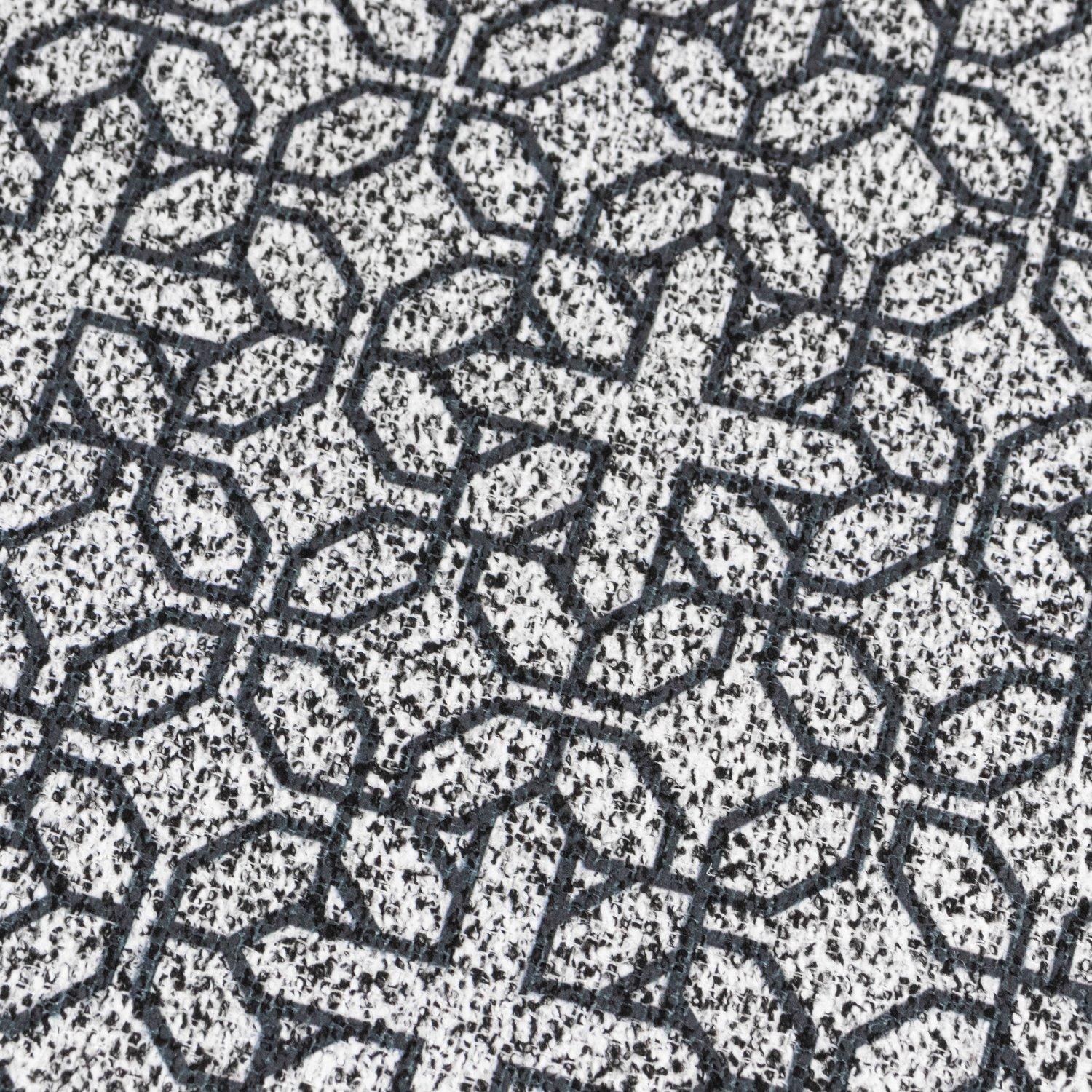 Grey - JVL - JVL Avanti Machine Washable Doormat 50x75cm - 3