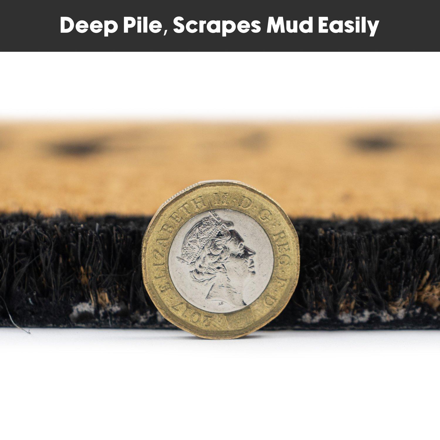 Multi - JVL - JVL Latex Coir - Croeso 40x60cm - 7