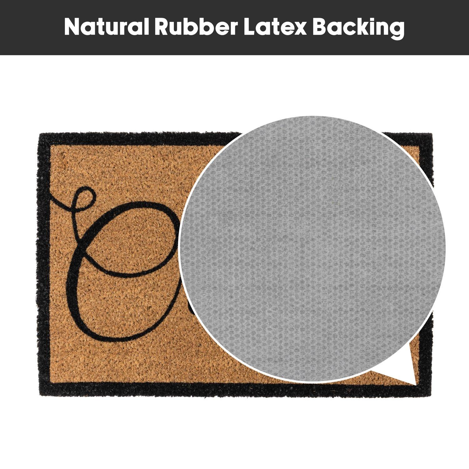 Multi - JVL - JVL Latex Coir - Croeso 40x60cm - 8