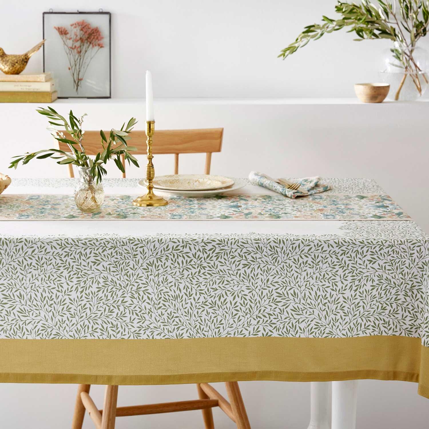 Multi - Spode - Morris & Co. Standen Tablecloth - 1