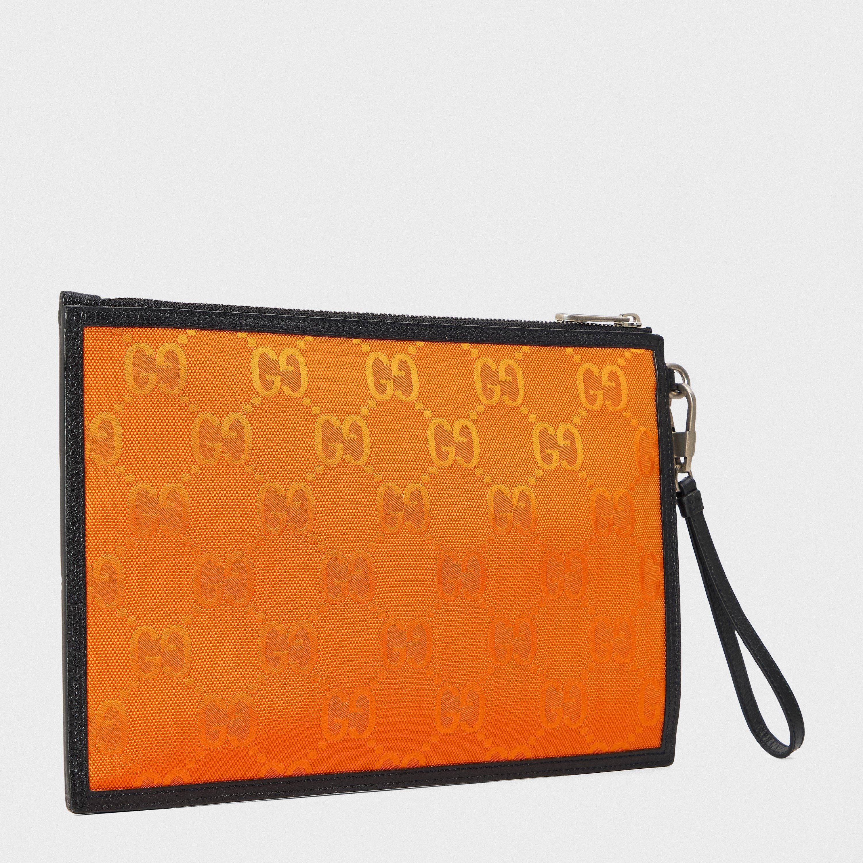 Crrt Orng/Black - Gucci - Men's Adjustable Strap Messenger Bag - 2