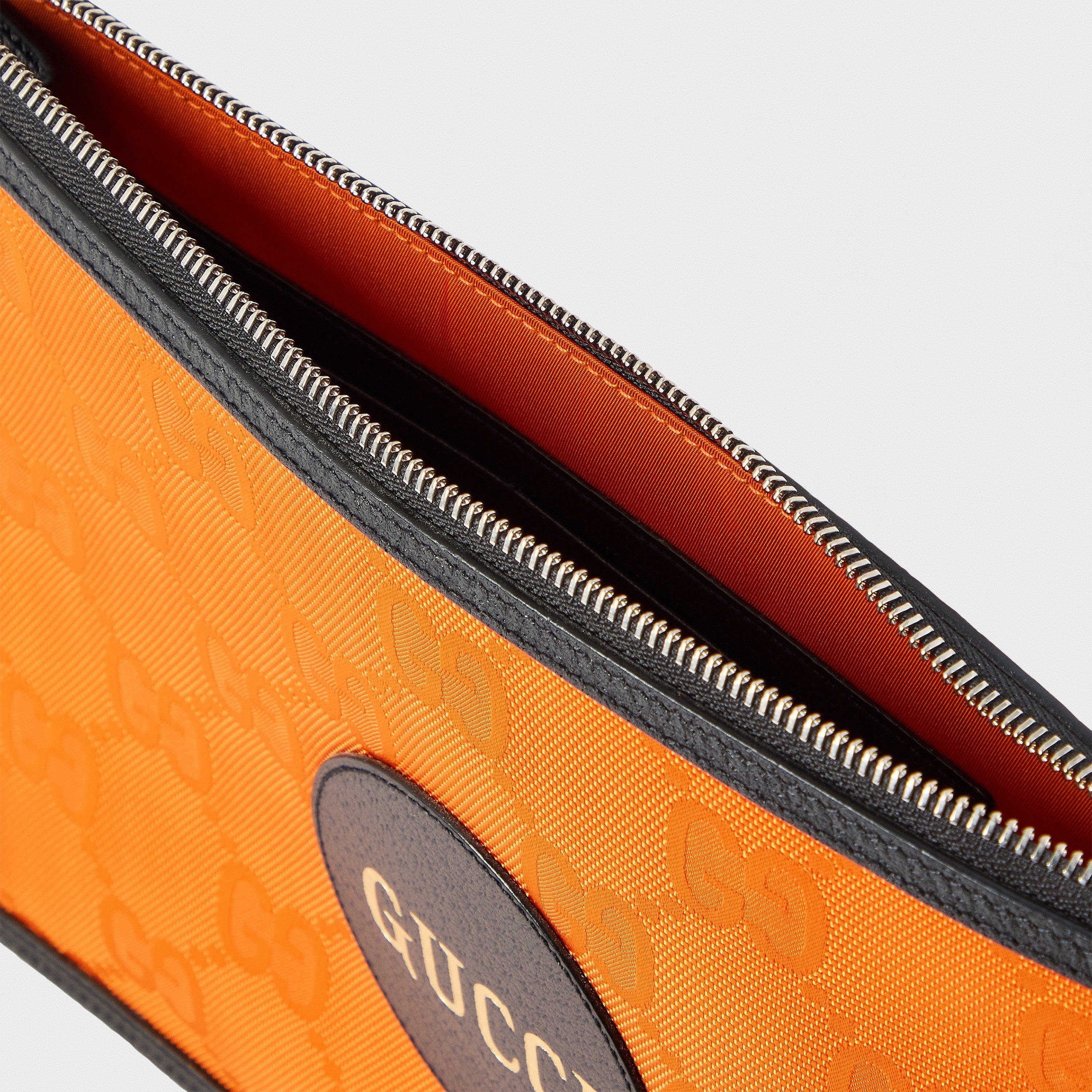 Crrt Orng/Black - Gucci - Men's Adjustable Strap Messenger Bag - 4